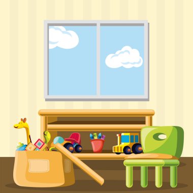 Çocuk odası mobilyaları.