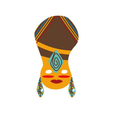 Afrika sanat maskesi