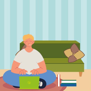 Serbest çalışma evi.