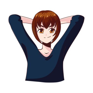 manga karakter portresi