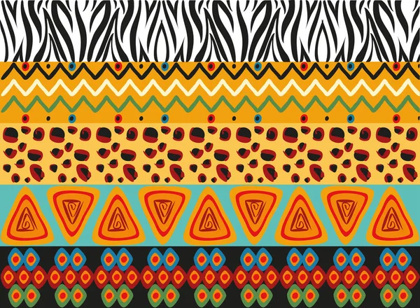 Formas de arte africano — Vector de stock