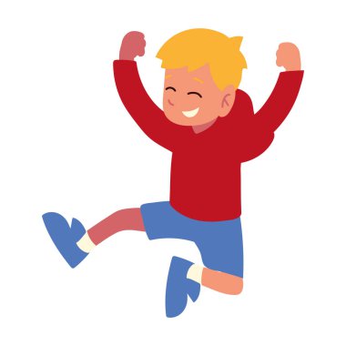 Mutlu küçük çocuk