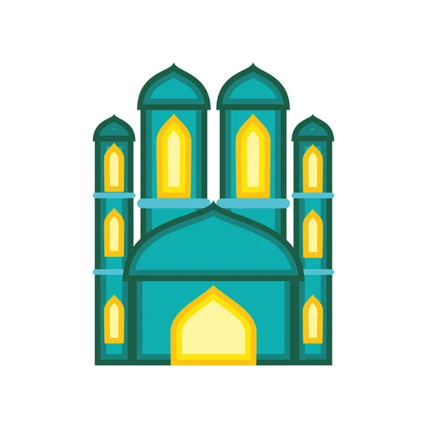 Κτίριο ισλαμικού ναού — Διανυσματικό Αρχείο