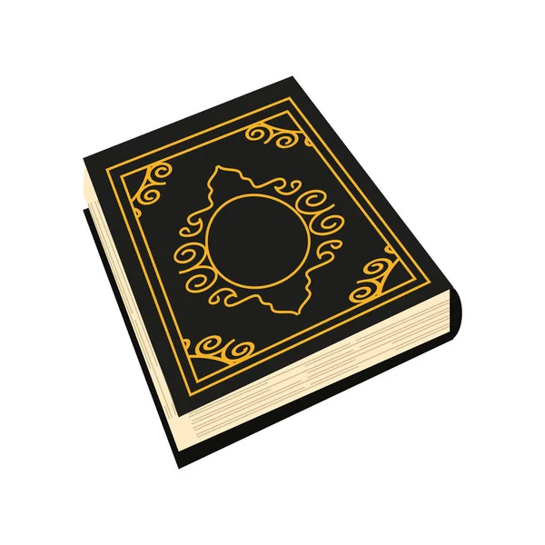 Quran livro islâmico — Vetor de Stock