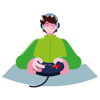 Kulaklık takan oyuncu