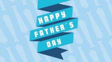 Mutlu Babalar Günü kurdele çerçevesiyle yazılmış.