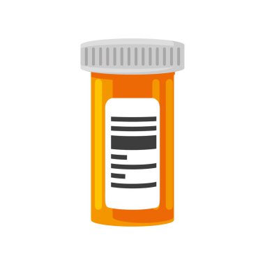 Plastik şişe ilacı.