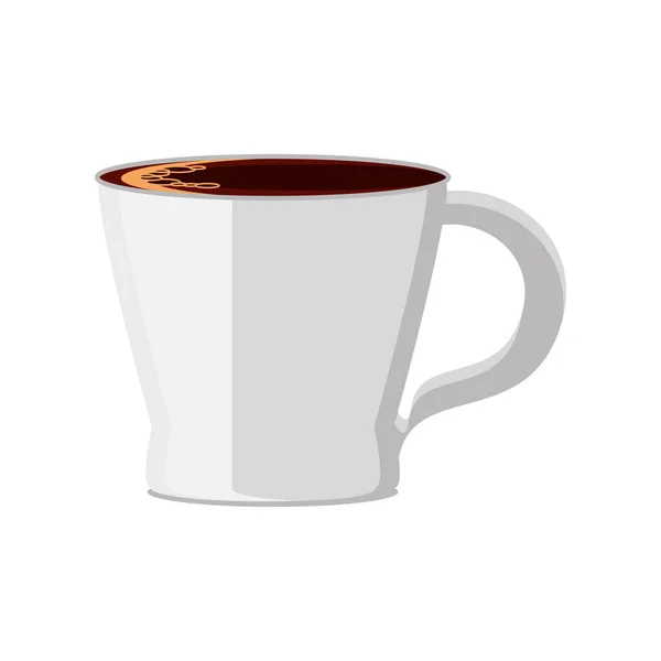 Coffee cup beverage — Stock Vector