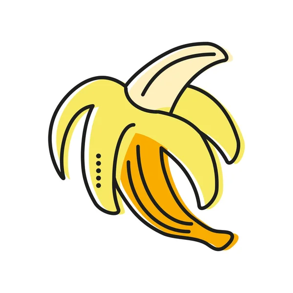 Bananenfrucht retro — Stockvektor