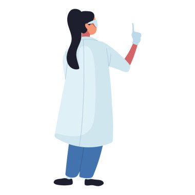 Doktor kadın üniforması