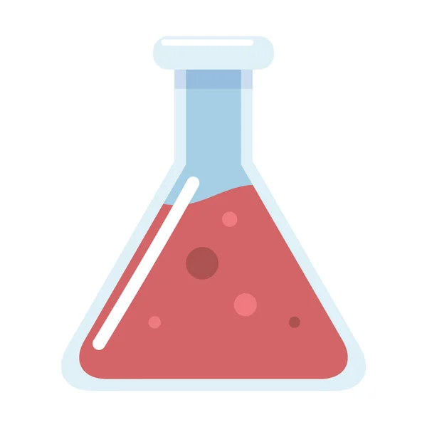 Chemie-Reagenzglas — Stockvektor