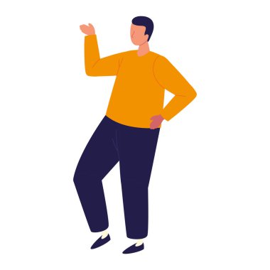 erkek çizgi film karakteri