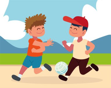 Toplu mutlu çocuklar