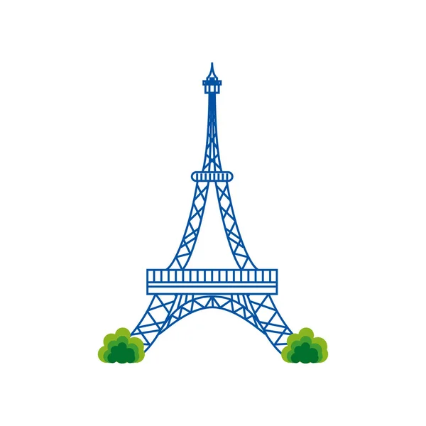 Torre Eiffel Paris — Vetor de Stock