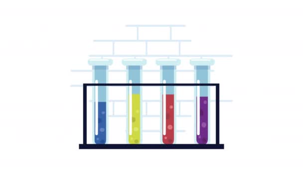 Essai de tubes dans le laboratoire de boulanger — Video