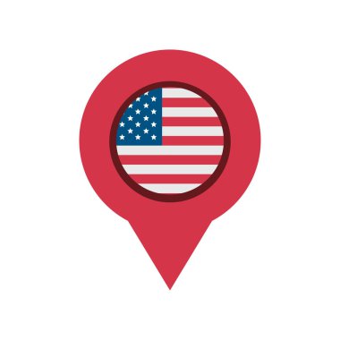 işaretçi konumu amerika