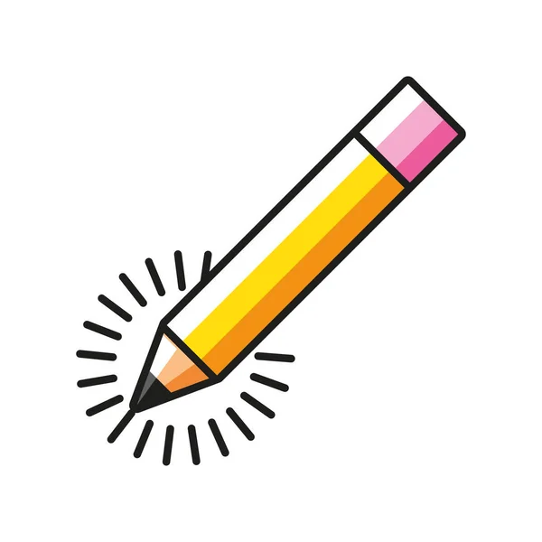 Pencil idea concept — Stock Vector