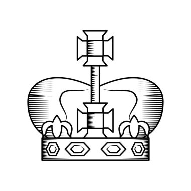 taç monarşi simgesi