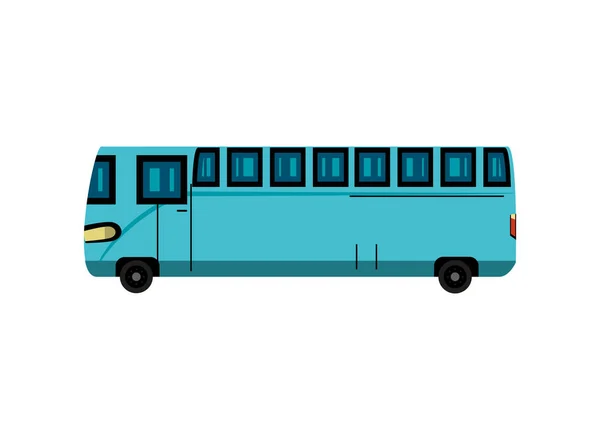 Bus vehicle transport — Stock Vector