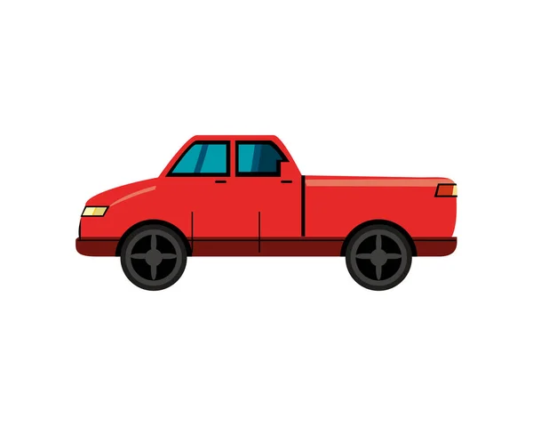 Transporte de camioneta — Vector de stock