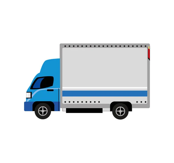 Transporte de mercancías camión — Vector de stock