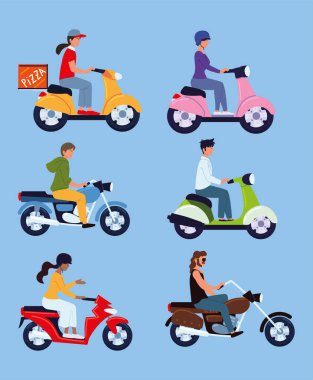 Motosiklet sürücüleri