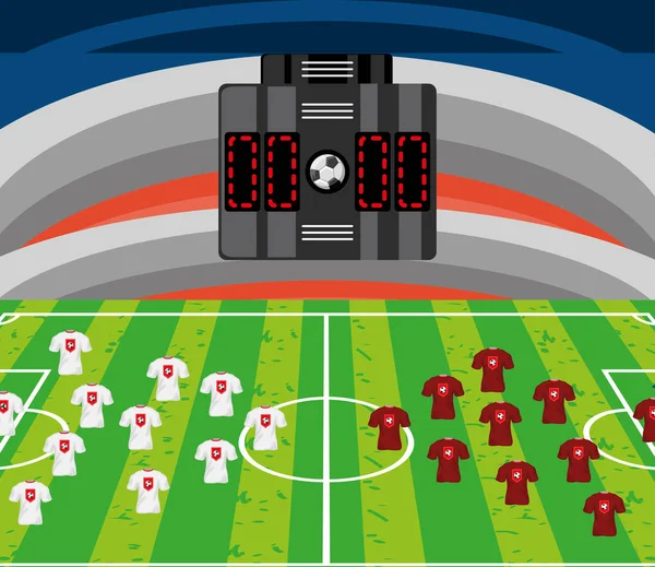 Campeonato de fútbol torneo — Archivo Imágenes Vectoriales