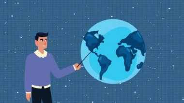 Dünya Gezegeni 'nde mükemmel bir iş adamı.