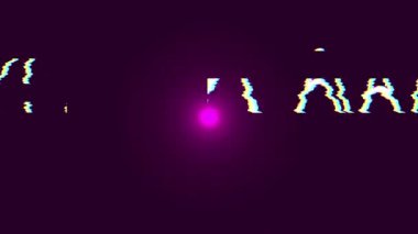 Mor arkaplandaki ses dalgaları tayfı