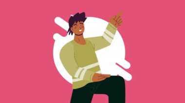 Genç adam etkilenen karakter canlandırıldı