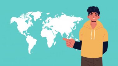 Genç adam etkilenen karakter canlandırıldı