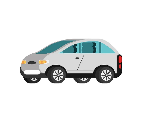 Modern electric car — Stock Vector