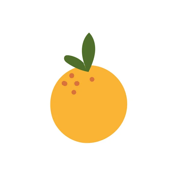 ผลไม้สดสีส้ม — ภาพเวกเตอร์สต็อก