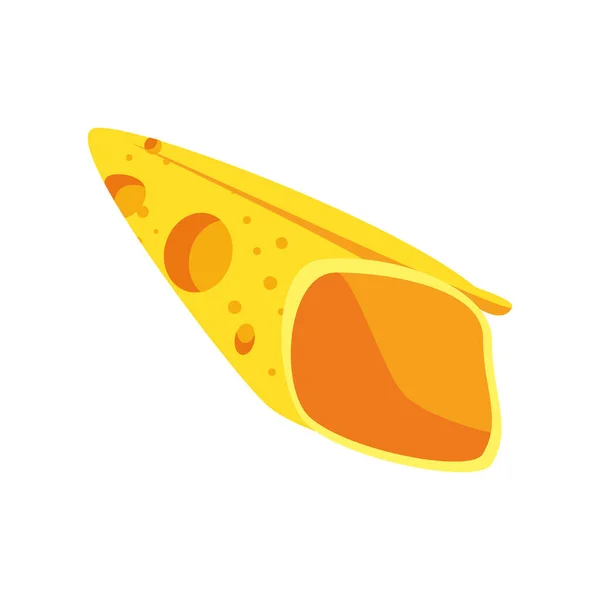Icono de comida de queso — Vector de stock