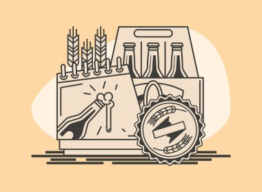 Uluslararası bira günü kartı