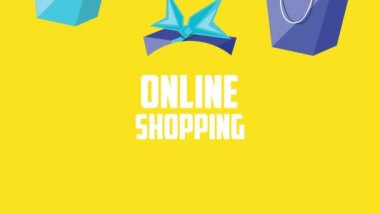 Online alışveriş mektupları hediye ve çantalar