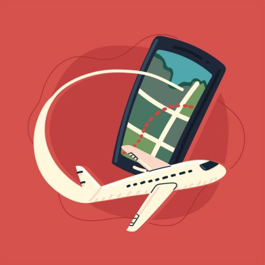 GPS haritalı akıllı telefon