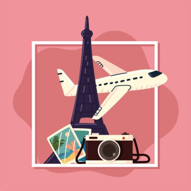 Uçak seyahat kamerası