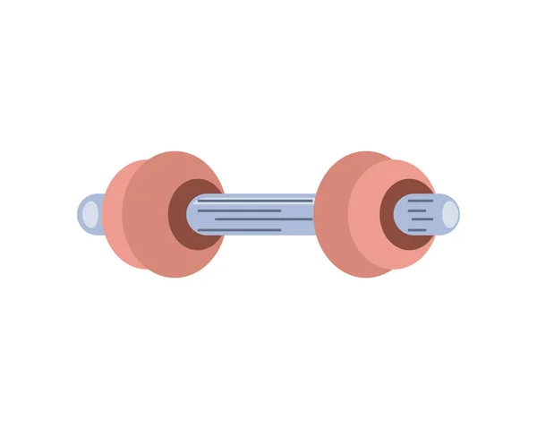 Equipamento de fitness barbell —  Vetores de Stock