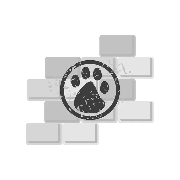 Evcil hayvan pençesi — Stok Vektör