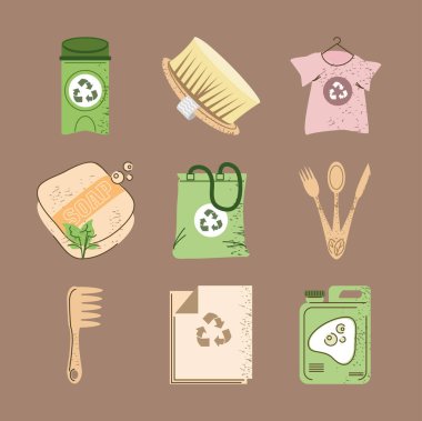 çevre ve ekoloji seti