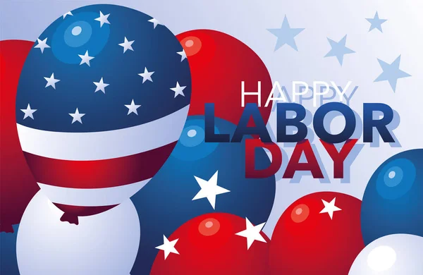 Happy celebration labor day — стоковый вектор