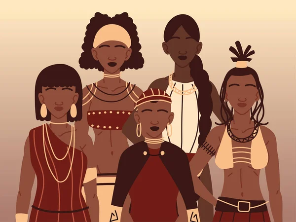 Аборигени племінний одяг — стоковий вектор