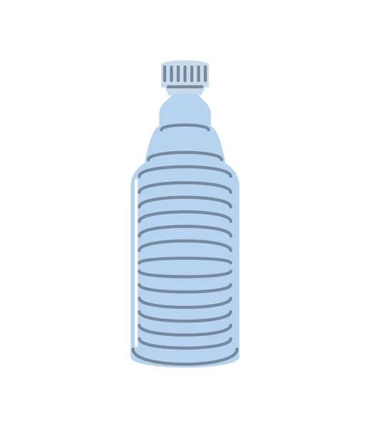 Plastic fles herbruikbaar — Stockvector