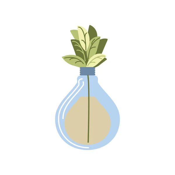 Planta en bulbo — Vector de stock