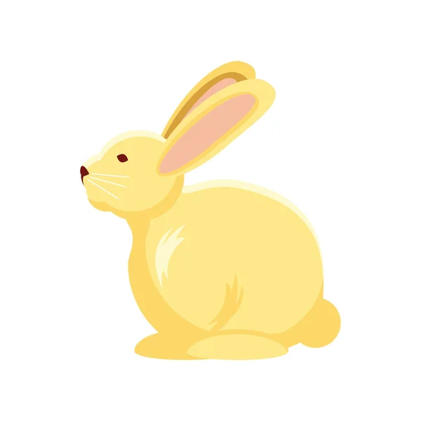 Lapin mignon animal — Image vectorielle