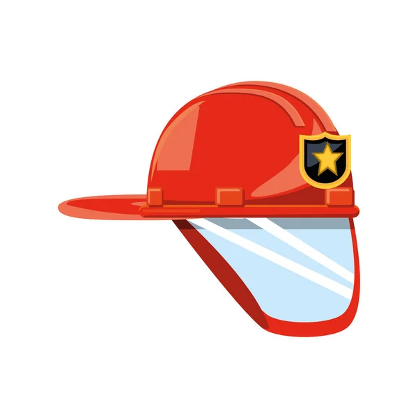 Jednolity kapelusz strażacki — Wektor stockowy