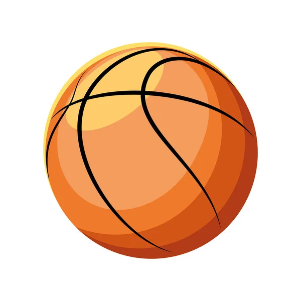 Basketball ball sport — Stock Vector