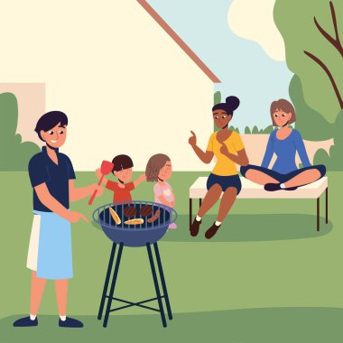 Arka bahçe insanları partisi