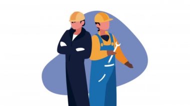 İnşaatçılar, inşaatçılar, işçiler